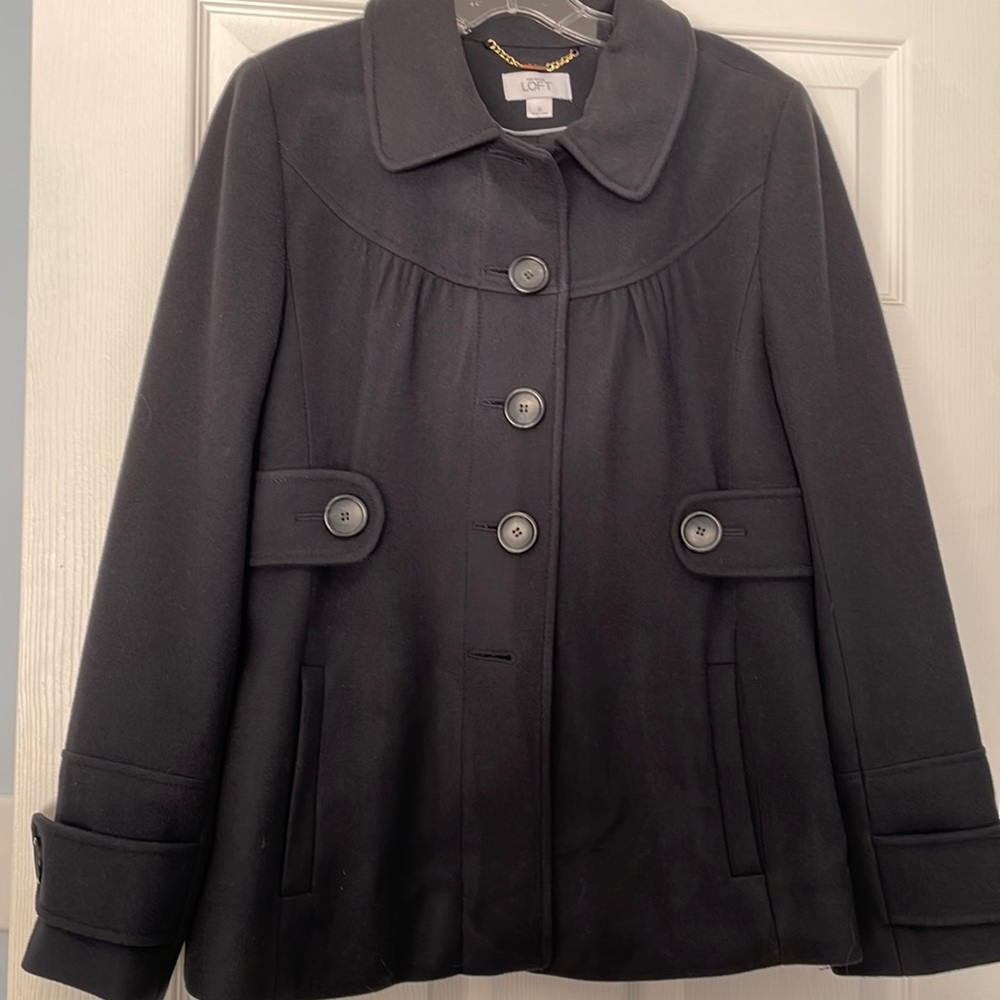 Loft Navy Wool Jacket - image 1